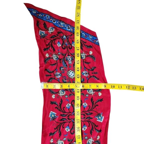 Vintage Ginnie Johansen 100% Silk Scarf 1985 - Picture 2 of 3